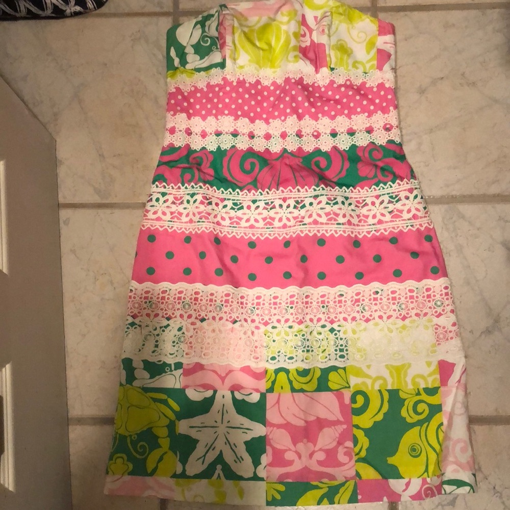 Strapless Lilly Pulitzer dress